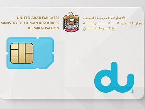 MoHRE, du partner to launch Happiness SIM for blue-collar workers