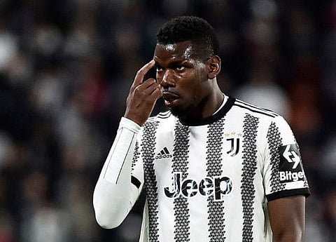 Juventus' Paul Pogba has only started one match since returning to Juve as a free agent from Manchester United in July last year