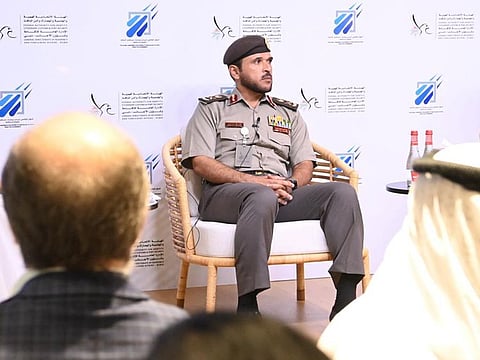 Major General Obaid Muhair bin Suroor, Deputy Director-General, GDRFA-Dubai explains about three channels illegal residents can use to apply for amnesty. File photo