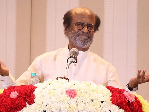 Indian superstar Rajinikanth.