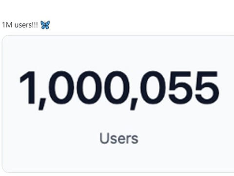 Over 1 million users!!!!
