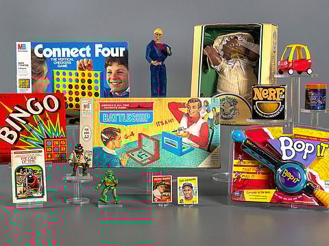 The 12 finalists being considered for induction into the National Toy Hall of Fame.