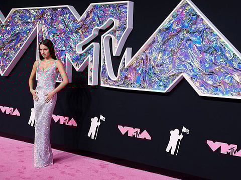 Olivia Rodrigo attends the 2023 MTV Video Music Awards at the Prudential Center in Newark, New Jersey, U.S., September 12, 2023. REUTERS/Andrew Kelly