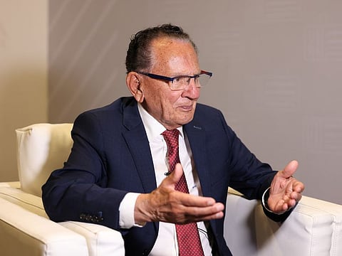 Former Chief Judge in US Frank Caprio speaking at the International Government Communication Forum (IGCF 2023) in Sharjah on Thursday.