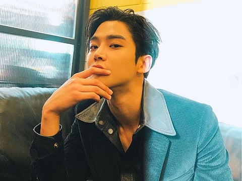 South Korean singer and actor Rowoon.