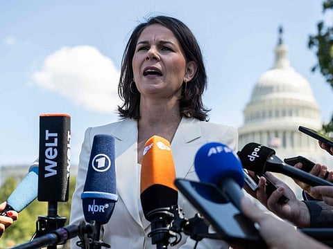 Baerbock, who has pushed for a more hawkish line, made the remarks in a Fox News interview on September 14 during a visit to the United States.