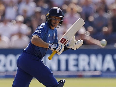 England's Joe Root in action during an ODI against New Zealand in Sophia Gardens, Cardiff, on September 8.