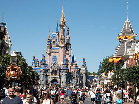 An apparently hungry black bear forced a brief shutdown of some attractions at Disney World's Magic Kingdom in Florida until it was captured on September 18, 2023, officials said.