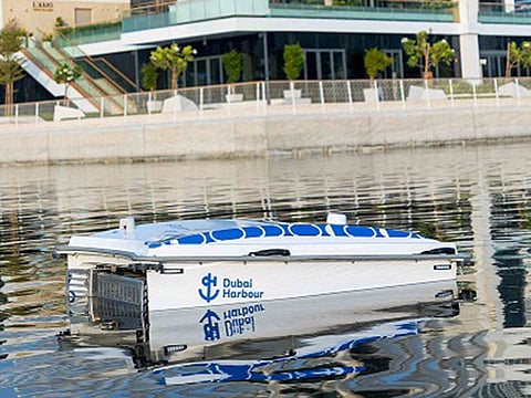 Launched at the seafront district Dubai Harbour, the UAE’s first PixieDrone is fitted with a video camera and remote sensing LIDAR technology.