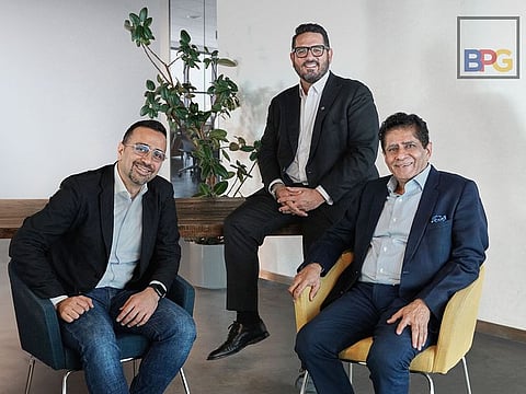 (L-R)-Souheil Arabi, Darius LaBelle, Avi Bhojani of-BPG