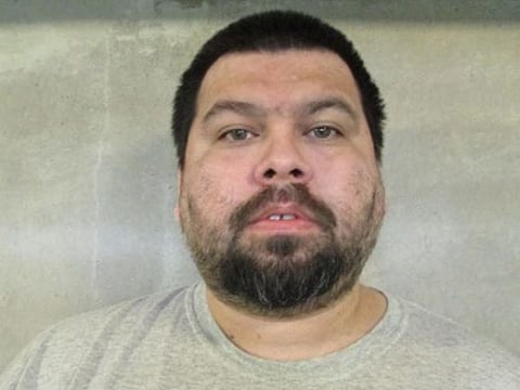 This August 30, 2019, booking photo obtained from the Oklahoma Department of Corrections shows executed inmate Anthony Sanchez.