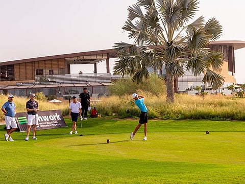Trump International Dubai 4 Tee Scramble Sponsored by Simwork
