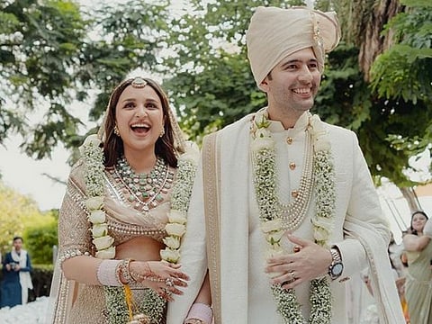 Bollywood actress Parineeti Chopra gets married to Indian lawmaker Raghav Chadha