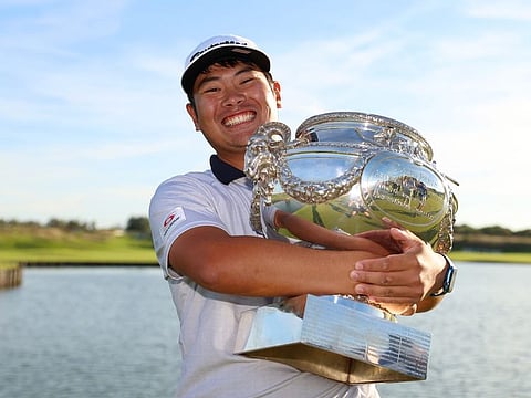 Ryo Hisatsune of Japan with maiden win on DP World Tour