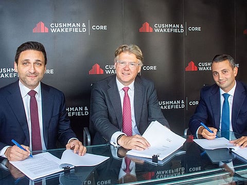 Under the deal, the entity overseeing the UAE operations has been rebranded as 'Cushman &Wakefield Core'.