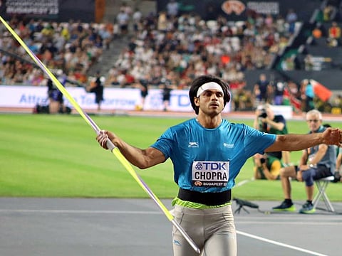India's Neeraj Chopra will be aiming to continue his impressive run in the Asian Games track and field competition, which begins on Friday.