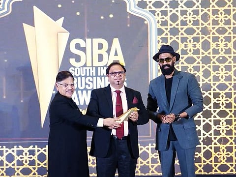 Allu Aravind, Mir K Rasool & Rana Daggubati