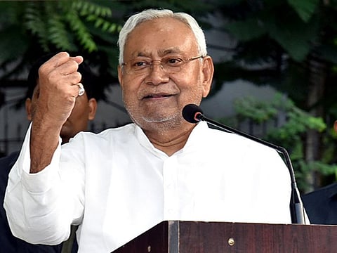 Bihar Chief Minister Nitish Kumar
