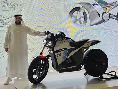This groundbreaking e-motorbike made in the United Arab Emirates (UAE) boasts a top speed of 155 km/h and a range of 300km on a single charge, thanks to its 10.4kW battery.