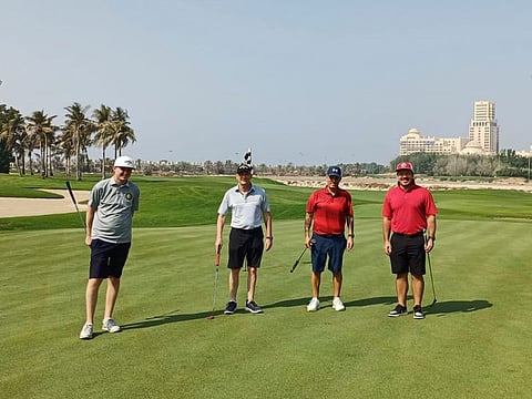 Ryder Cup Challenge at Al Hamra Golf Club saw Team Europe v Rest of the World