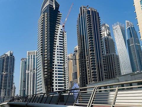 The Municipality will undertake an audit to confirm new buildings fulfil the condition before issuing the completion certificate. File photo of towers in Dubai for illustrative purpose only.