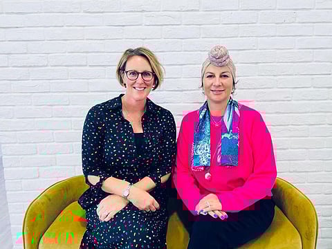 Jennifer von Baudissin, left, and Ulrika Bladh: On a new mission.