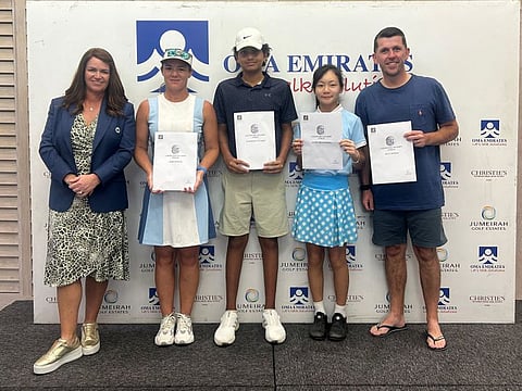 Evelyn Downham (JGE Lady Captain), Tanya Harrison, Siddhaan Chhibber, Irum Kim, David Warham
