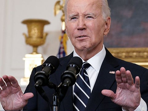 US President Joe Biden offered Israel "all appropriate means of support" after a deadly attack from Palestinian militant group Hamas and warned "any party hostile to Israel" not to seek advantage.