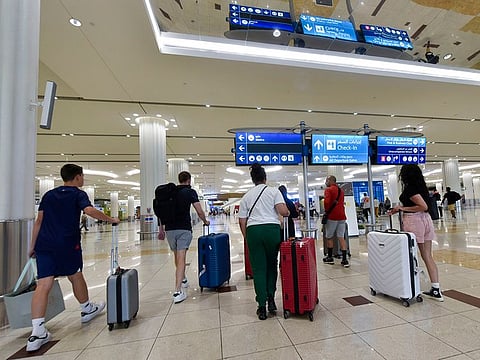 Passengers at Terminal 3, Dubai International Airport, Dubai. Picture used for illustrative purposes only.