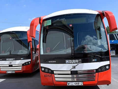 The fare of a single trip to Global Village is D10. RTA deploys deluxe coaches to run this service.