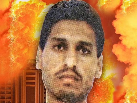 There are only three images of Deif (above): one in his 20s, another of him masked, and an image of his shadow, which was used when the audio tape was broadcast.