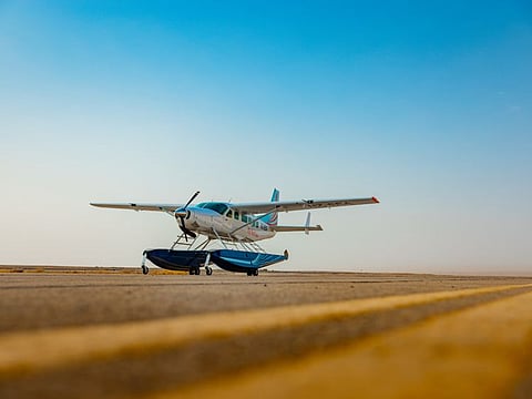 Fly Red Sea transports guests to water-based resorts, as well as offering scenic tours.