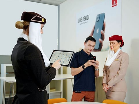 Emirates deploys 20,000 Apple products to Cabin Crew to transform inflight services