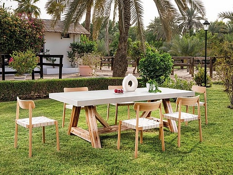 Pan Home outdoor furniture set