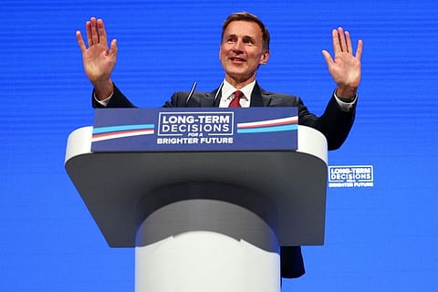 Hunt told reporters at a briefing in Marrakech Friday that the financial position facing the UK is worse than in the spring.