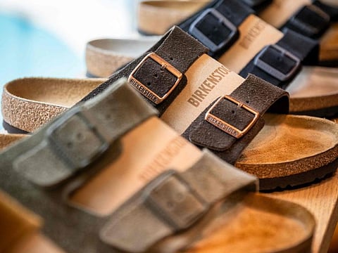 Birkenstock, the maker of cork-soled sandals, posted the worst market debut for an American company in over two years.
