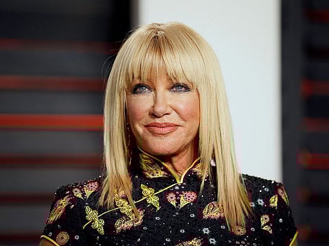 Actress Suzanne Somers.