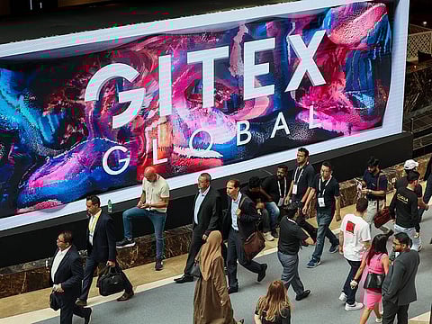A file photo from Gitex Global 2024 - one of the world’s biggest tech trade shows. The event returns in Dubai next week.
