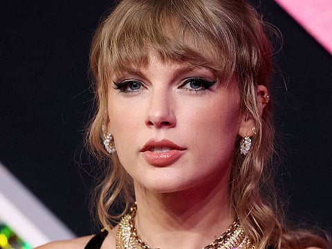 Taylor Swift attends the 2023 MTV Video Music Awards at the Prudential Center in Newark, New Jersey, U.S., September 12, 2023