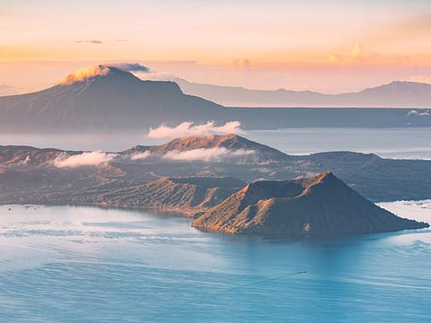 Volcano Island is a large caldera filled by Taal Lake in the Philippines. The volcano has exhibited in the last 24 hours, as volcanologists warn of possible eruption. Taal is one of the 24 active volcanoes in the Philippines.