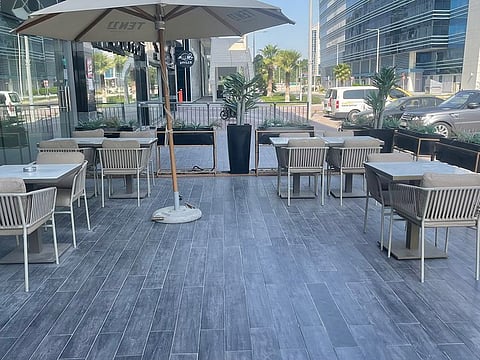The City Municipality Centre will evaluate the proposed outdoor seating dimensions and determine the relevant fees