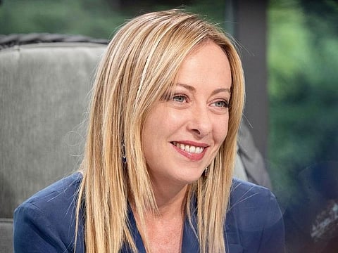 Italy’s right-wing coalition government led by Giorgia Meloni (above) supports Israel in its war against Hamas in the Gaza Strip, begun after the unprecedented October 7 attack against Israel.