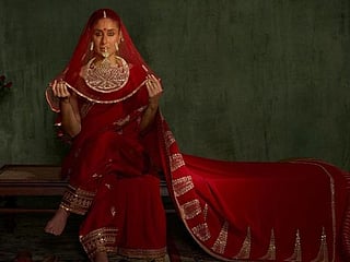 Photos: Bollywood star Kareena Kapoor Khan debuts as the face of celebrity bridal line