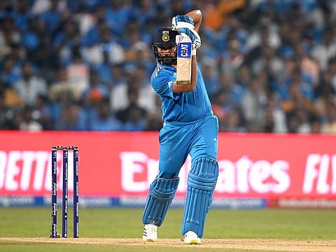Captain Rohit Sharma held the Indian innings together with a brave knock of 87 when England bowlers maintained tight lines on a difficult pitch. It is certainly one of his best innings in ODI cricket.