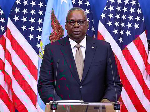 US Defence Secretary Lloyd Austin did not say how many US troops would be added to those already in the region.
