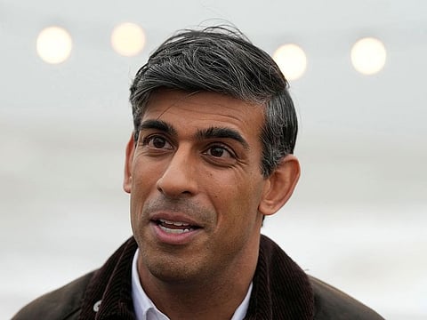 British Prime Minister Rishi Sunak.