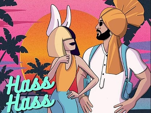Diljit Dosanjh and Sia's album, 'Hass Hass'.