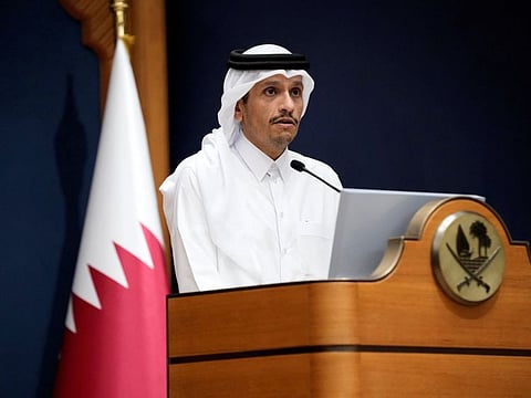 Qatar's Prime Minister Mohammad bin Abdulrahman Al Thani was speaking at a preparatory meeting on the eve of an emergency summit of Arab and Islamic leaders organised by Qatar after Israel carried out an unprecedented air strike on Hamas leaders in Doha.