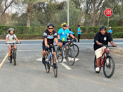 RTA Mushrif Park Cycling Centre has accepted the Challenge to get residents active, offering guided bike trails, a pump track and free bike hire