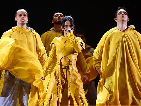 A performance from the opening ceremony of the Riyadh Season.